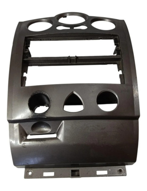 Moldura Painel Central Comando Ar Megane 2006 - 2012