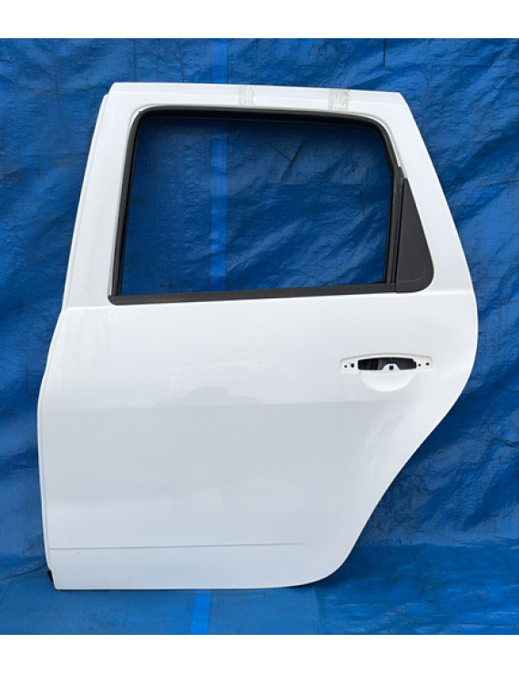 Porta Traseira Esquerda Duster Oroch 2016 A 2021 Branco