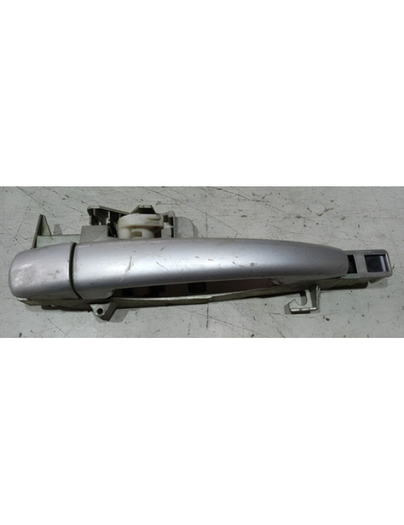 Maçaneta Externa Traseira Direita Peugeot 407 2006 Prateado