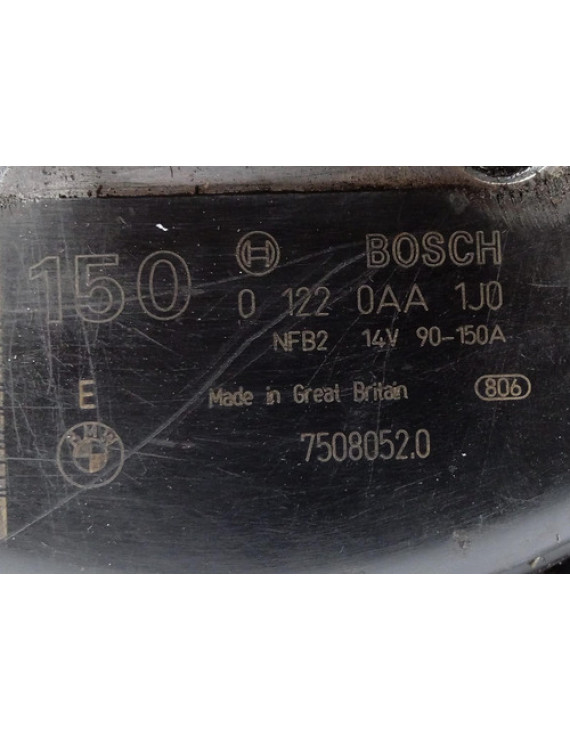 Alternador Bmw X5 540i 4.4 V8 2001 2002 / Detalhe