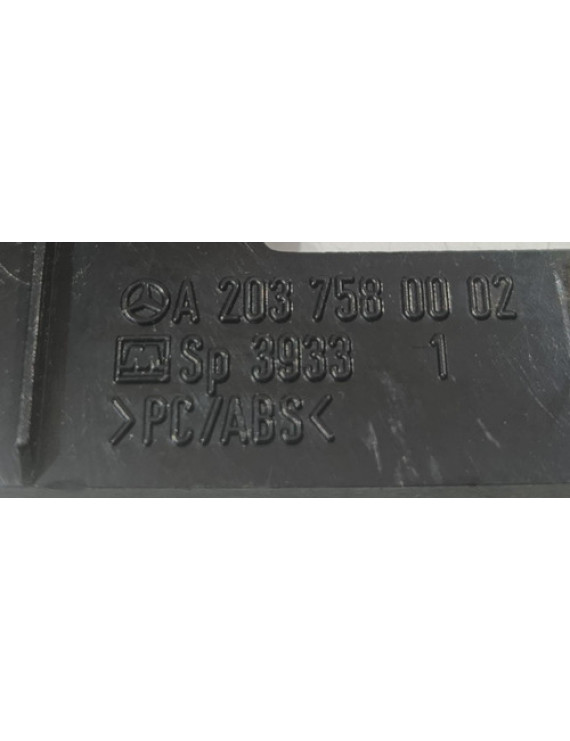 Acabamento Fechadura Porta Malas Mercedes C200 2001 - 2006