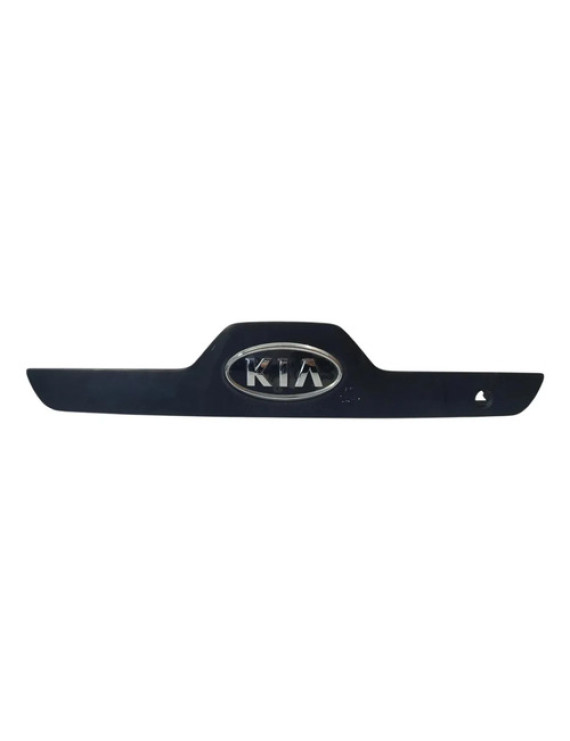 Friso Moldura Tampa Traseira Kia Sportage 2007 - 2010 Preto