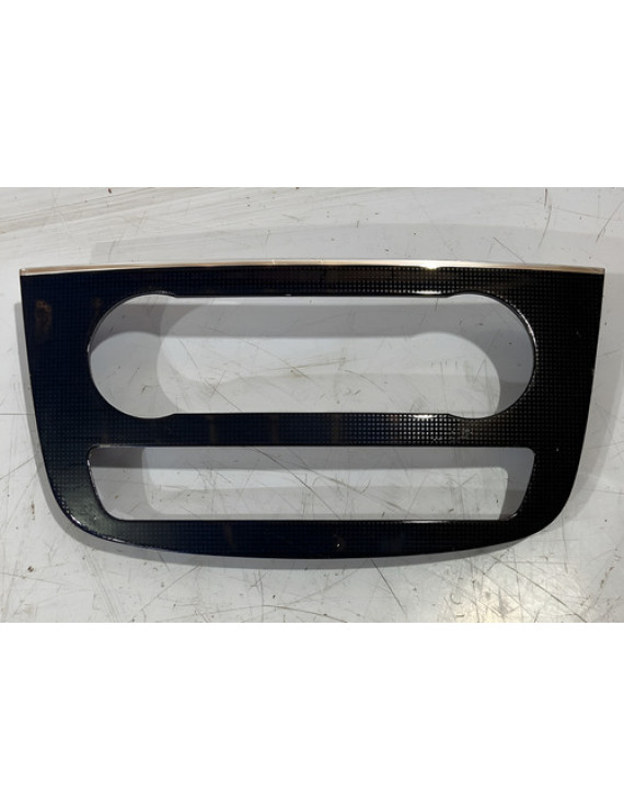 Moldura Comando Ar E Botão Alerta Mercedes R500 2007 Preto