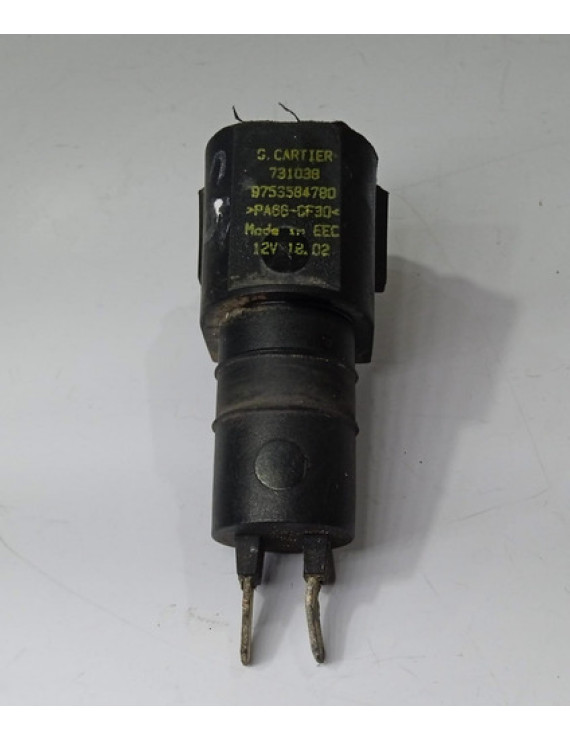 Sensor Nível Refrigeração C5 Peugeot 307 2003 2004 2005 Preto