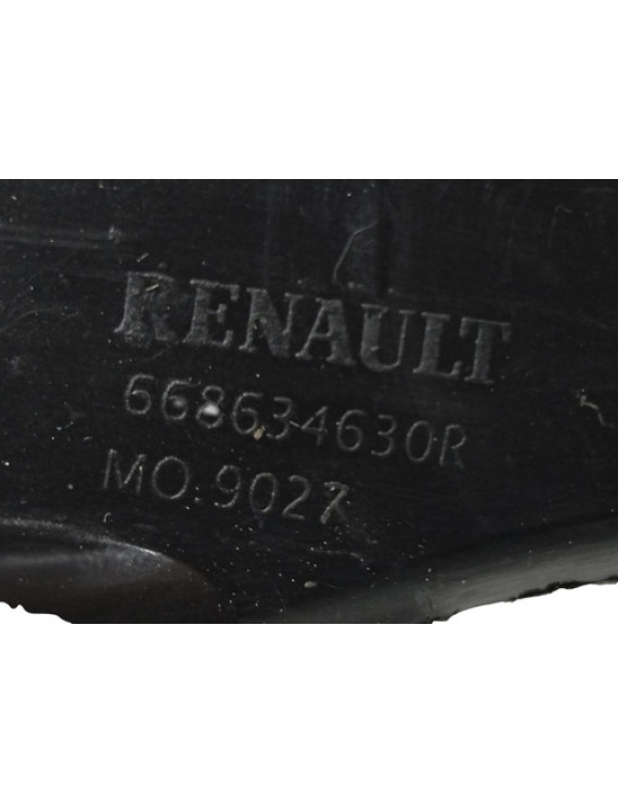 Grade Churrasqueira Direita Duster Oroch 2017 - 2021 Preto Preto