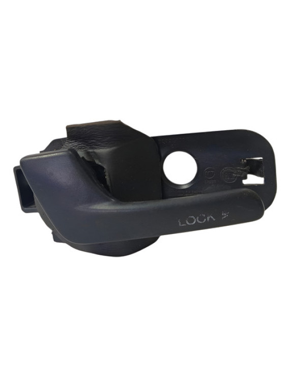 Maçaneta Interna Dianteira Esquerda Palio 2007 - 2011 Preto Dianteira