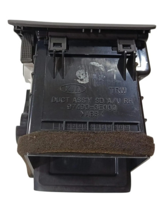 Difusor Ar Direito Painel Kia Sorento 2004 - 2009
