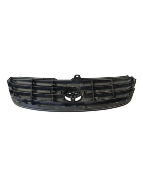 Grade Frontal Superior Corolla 2003 - 2008 Detalhe Preto Prateado