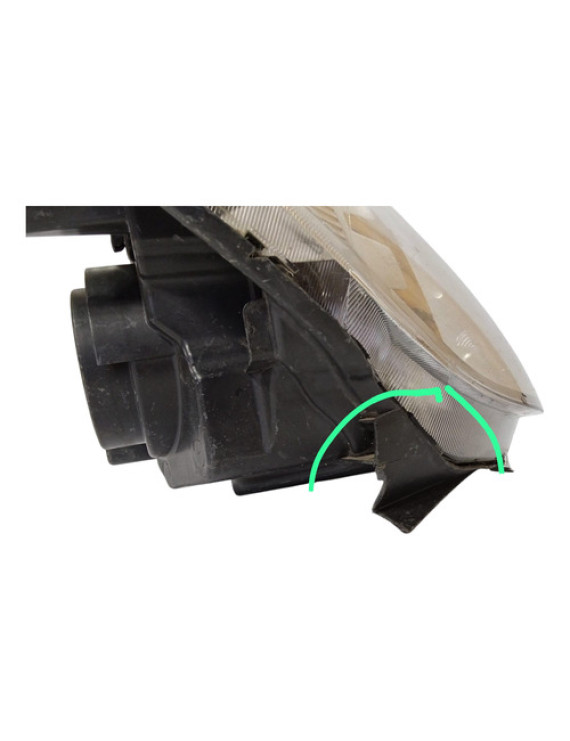 Farol Direito Ford Ka 2008 2009 2010 2011 Detalhe Direito/passageiro