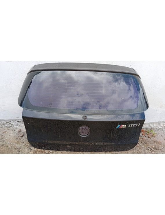 Tampa Traseira Bmw 118i 2007 - 2011 Preto
