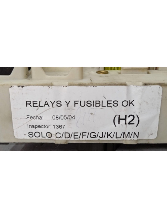 Caixa De Fusíveis Interna Ford Focus 1.6 2000 - 2008