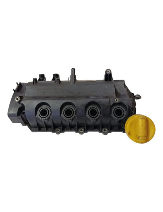 Tampa Válvulas Sandero Logan 1.0 16v 2013 - 2017 Preto