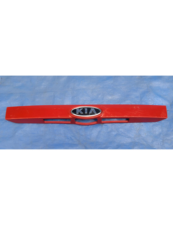Friso Moldura Tampa Traseira Picanto 2006 - 2011 Vermelho