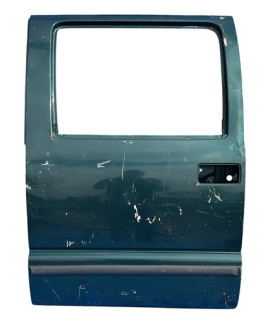 Porta Traseira Esquerda Gm S10 1996 A 2011 Detalhe Esquerda Preto