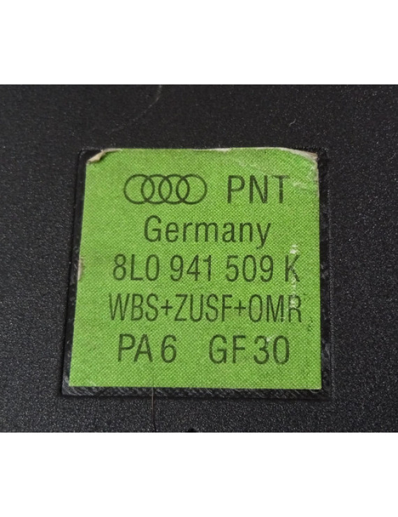 Botão Pisca Alerta Audi A3 2001 2002 2003 2004 2005 Vermelho