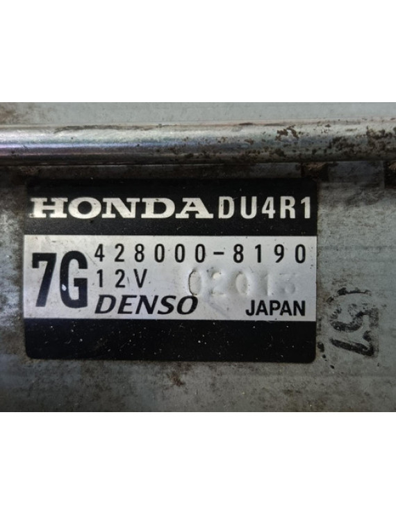 Motor Arranque Partida Civic 1.8 2012 2013 2014 2015 2016