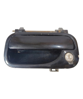 Maçaneta Externa Dianteira Esquerda Vectra 1996 - 2005 Preto Dianteira