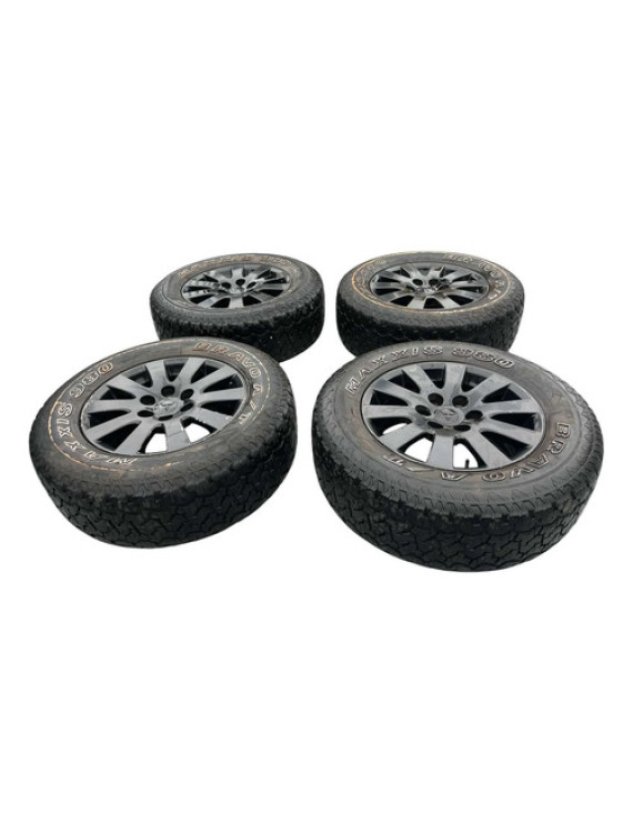 Jogo De Rodas Aro 18 Pajero Full 2007 2008 2009 Preto