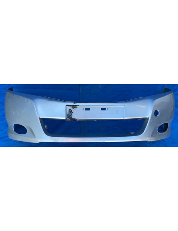 Parachoque Dianteiro Honda City 2009 2010 2011 2012 Prateado
