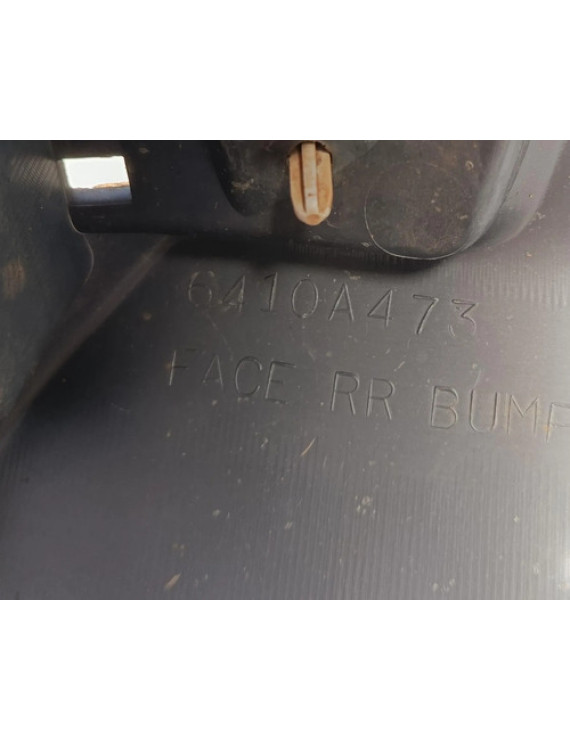 Ponteira Esquerda Parachoque Traseiro Pajero Full 2008-2016