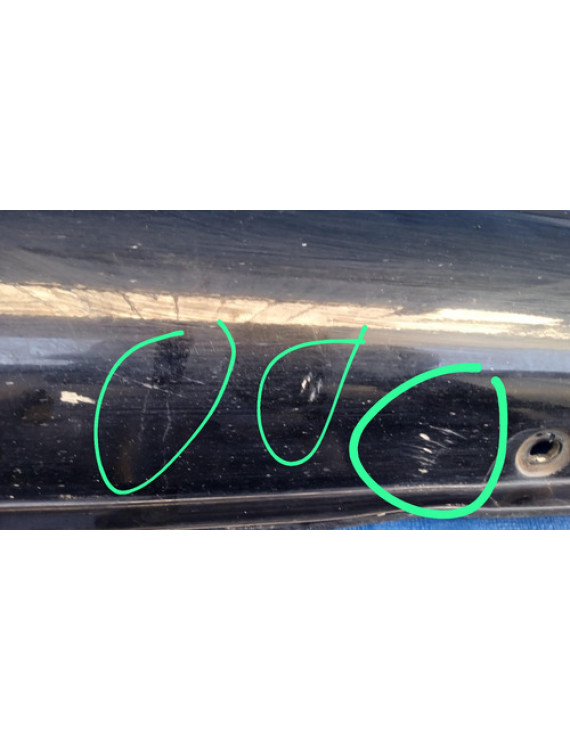 Spoiler Caixa Ar Esquerda Mercedes Ml500 2004 2005 2006 Preto