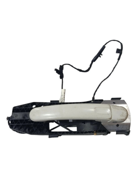 Maçaneta Externa Dianteira Esquerda Jetta 2016 2017 2018 Branco Dianteira