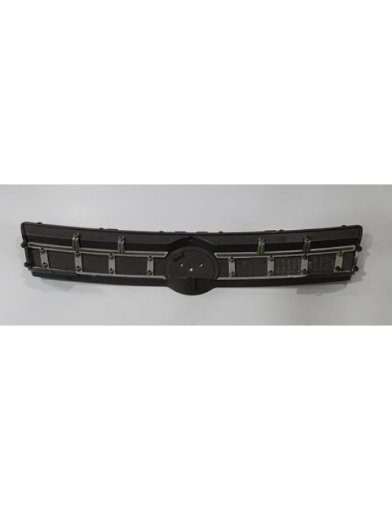 Grade Parachoque Dianteiro Fiat Idea 2005 - 2010 Preto Fosco