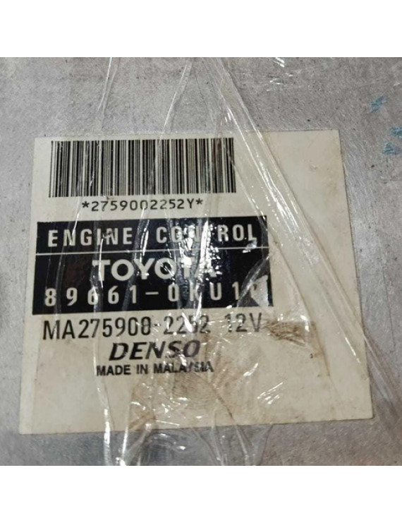 Módulo Injeção Hilux 3.0 2010 - 2015 / 89661-0ku10