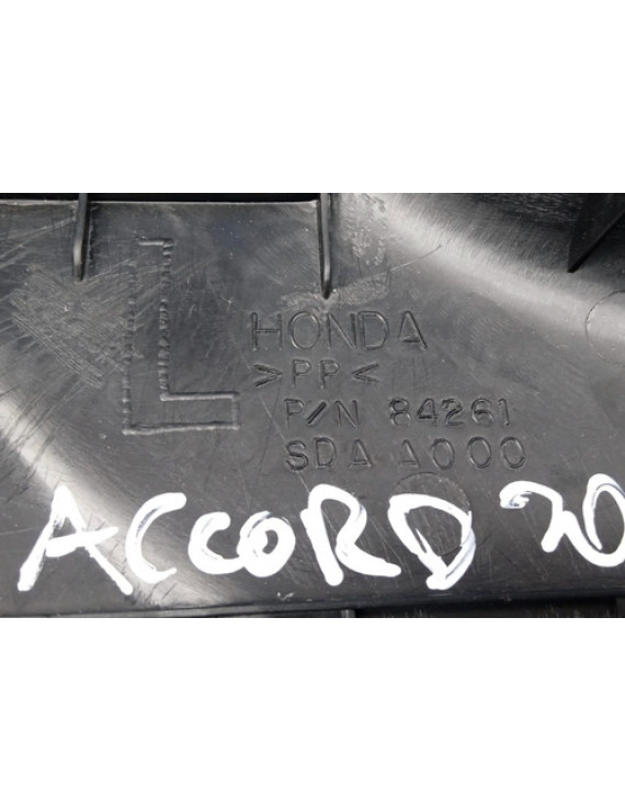 Soleira Traseira Esquerda Accord 2003 - 2007 Preto