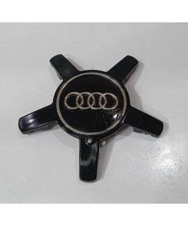 Emblema Roda Audi A3 A4 2015 - 2016 / Detalhe Preto
