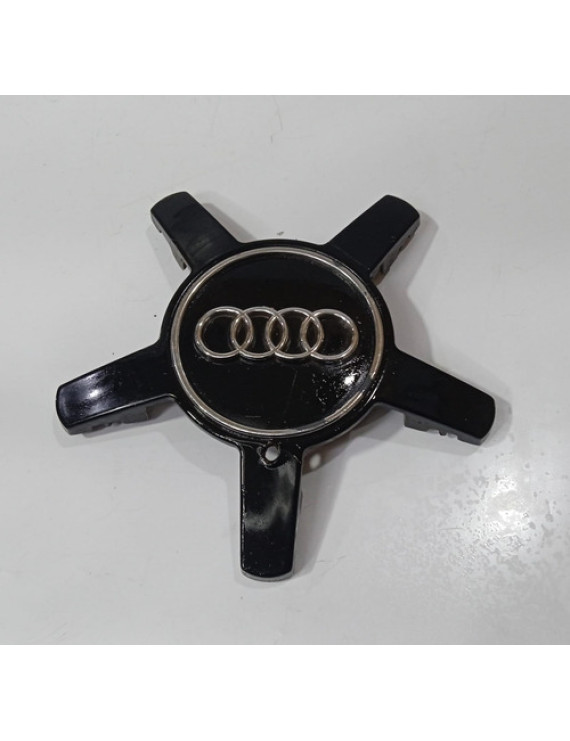 Emblema Roda Audi A3 A4 2015 - 2016 / Detalhe Preto