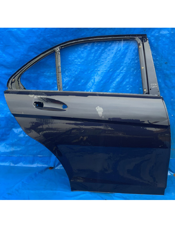 Porta Traseira Direita Mercedes C180 2010 2011 2012 Direito Preto