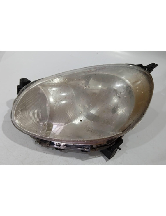 Farol Esquerdo Nissan March 2011 2012 2013 2014   