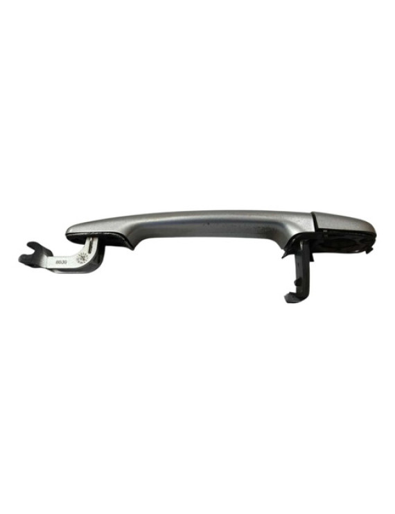 Maçaneta Externa Traseira Direita Peugeot 307 2006 2007 Prateado Traseira