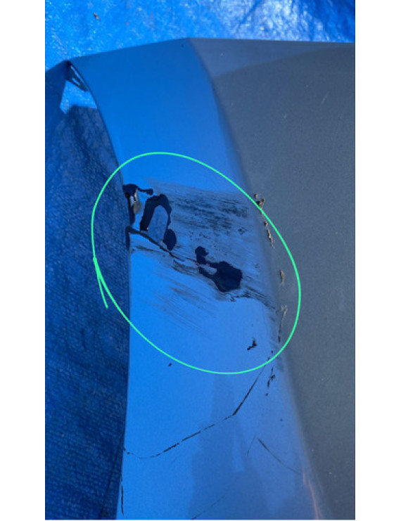 Parachoque Traseiro Corolla 2015 A 2019 / Detalhe