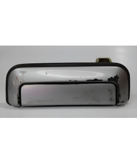 Maçaneta Externa Dianteira Esquerda Pajero Sport 2007 - 2012 Prateado Dianteira