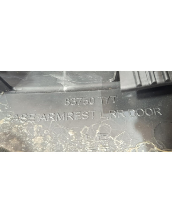 Encosto Braço Puxador Porta Traseiro Esquerdo Hrv 2016 2021 Preto