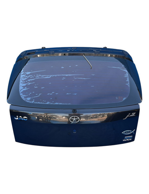 Tampa Traseira Jac J3 Hatch 2010 2011 2012 2013 2014 Preto