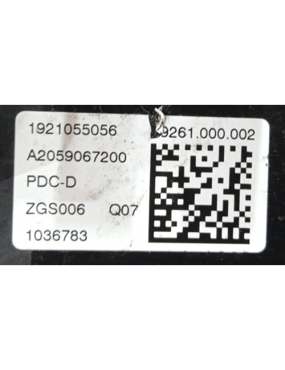 Caixa De Fusíveis Mercedes C180 2.0 2015 - 2018 /a2059067200
