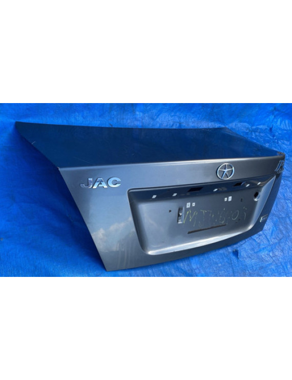 Tampa Traseira Jac J3 Sedan 2010 A 2014 Detalhe Preto