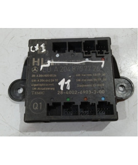 Módulo Porta Tras Esquerda Mercedes C180 2014 A2048707726   