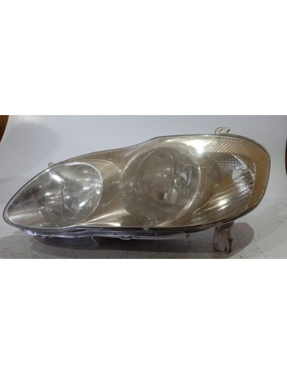 Farol Esquerdo Corolla 2003 2004 2005 2006 2007 2008