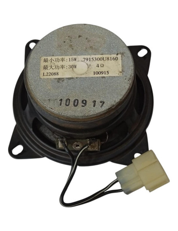 Alto Falante Porta Traseira Jac J3 2011 - 2015 Preto