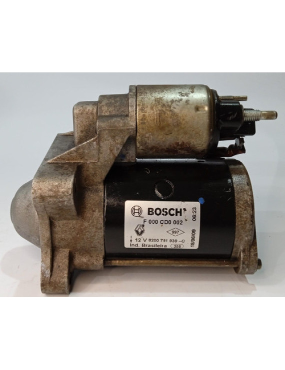 Motor Arranque Sandero 1.6 8v Manual 2010 2011 2012 2013 14