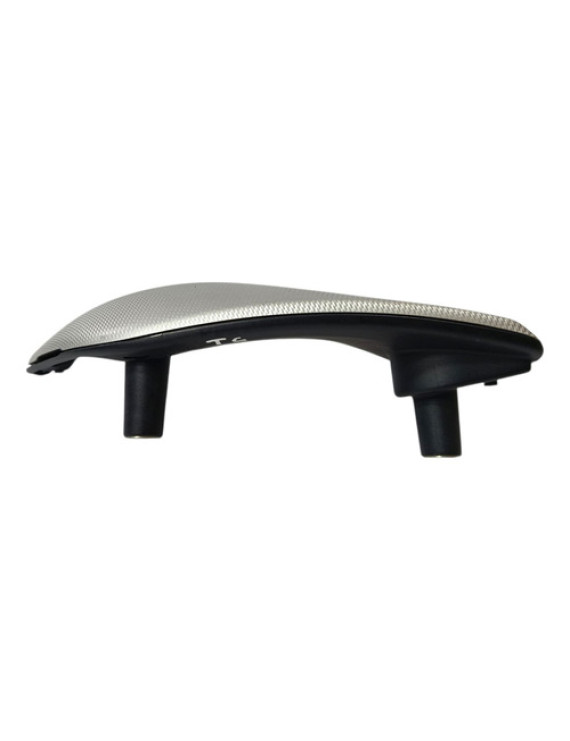 Puxador Porta Traseira Esquerda Bmw 118 2007 - 2012 Prateado Traseira