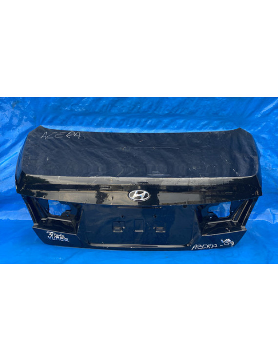 Tampa Traseira Azera 2007 2008 2009 2010 2011 Avaria Preto