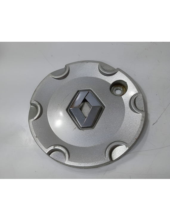 Tampa Calota Roda Megane 2007 2008 2009 2010 2011 Prateado