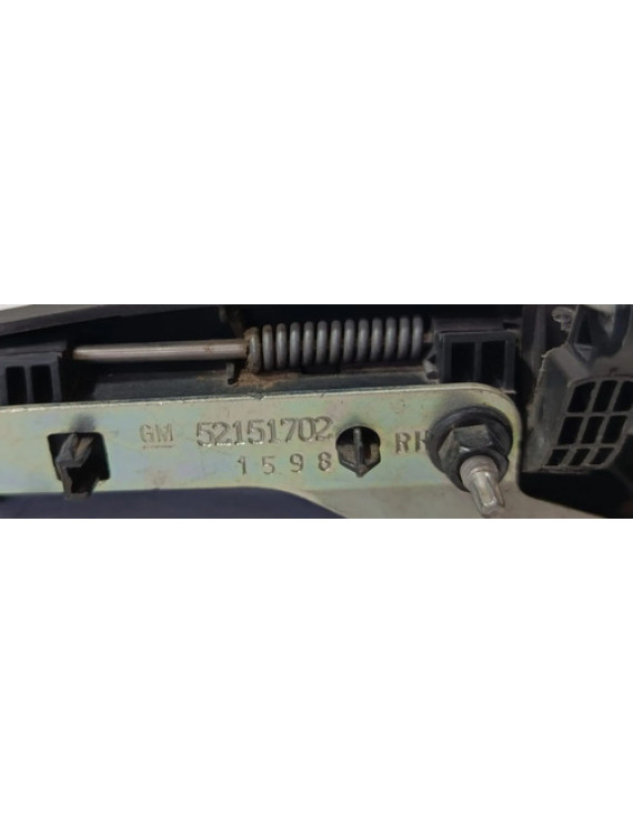 Maçaneta Externa Traseira Direita Onix Joy 2013 - 2018 Preto Traseira