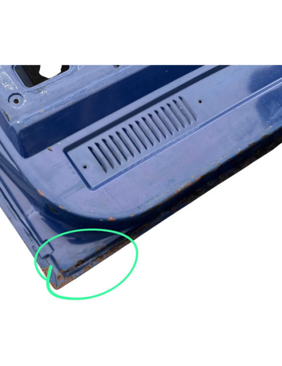 Porta Traseira Esquerda Gm D20 1985 A 1996 Traseira Esquerda Azul