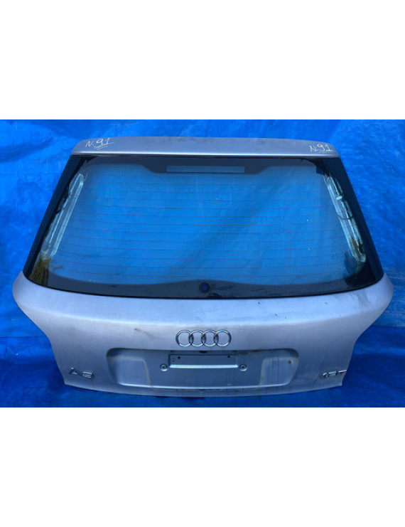 Tampa Traseira Audi A3 1996 A 2006 Prateado
